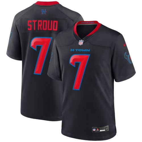 Nike Men's Houston Texans Blue C.J. Stroud #7 Limited Jersey