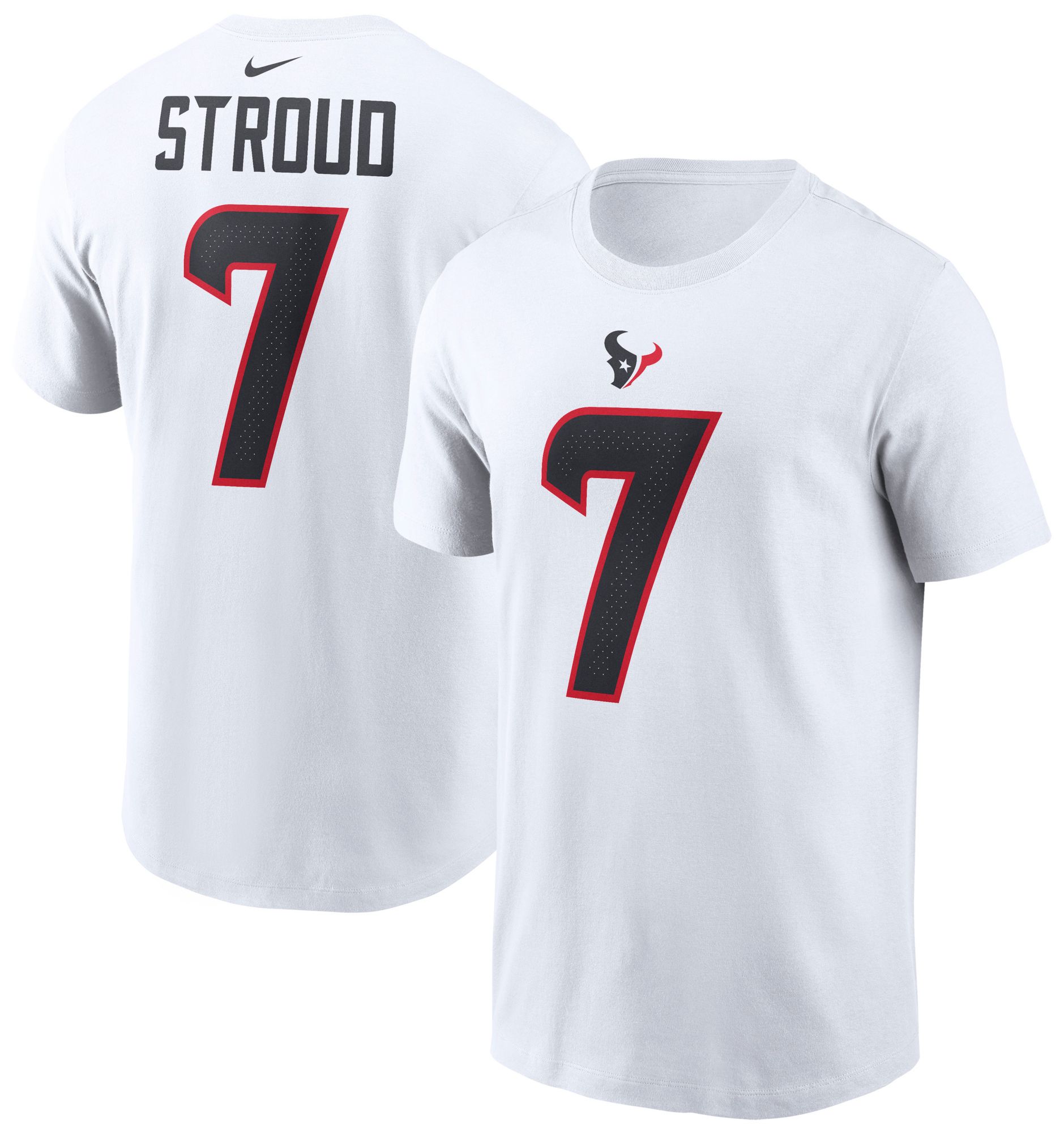 Nike Men's Houston Texans C.J. Stroud #7 White T-Shirt product image