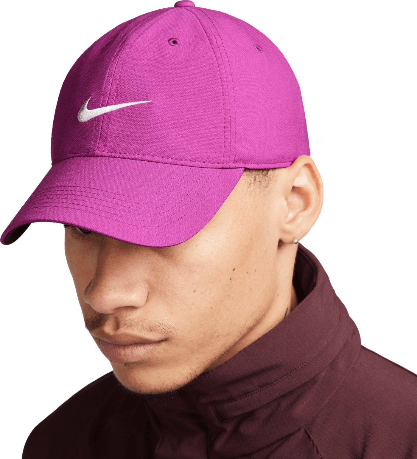 Nike Men s Dri Fit Club Unstructured Golf Hat Medium Large Hot Fuchsia Violet