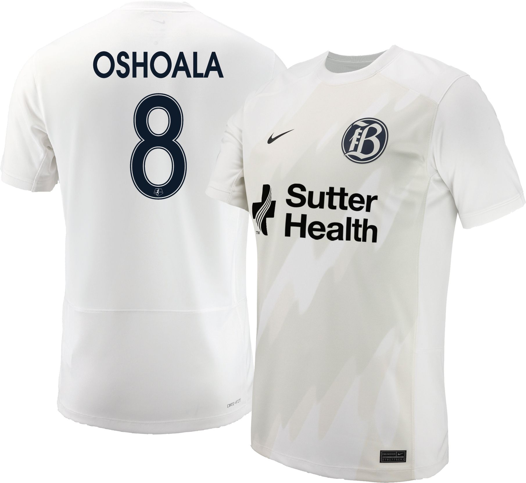Nike Adult Bay FC Asisat Oshoala #8 2024 Home Replica Jersey product image