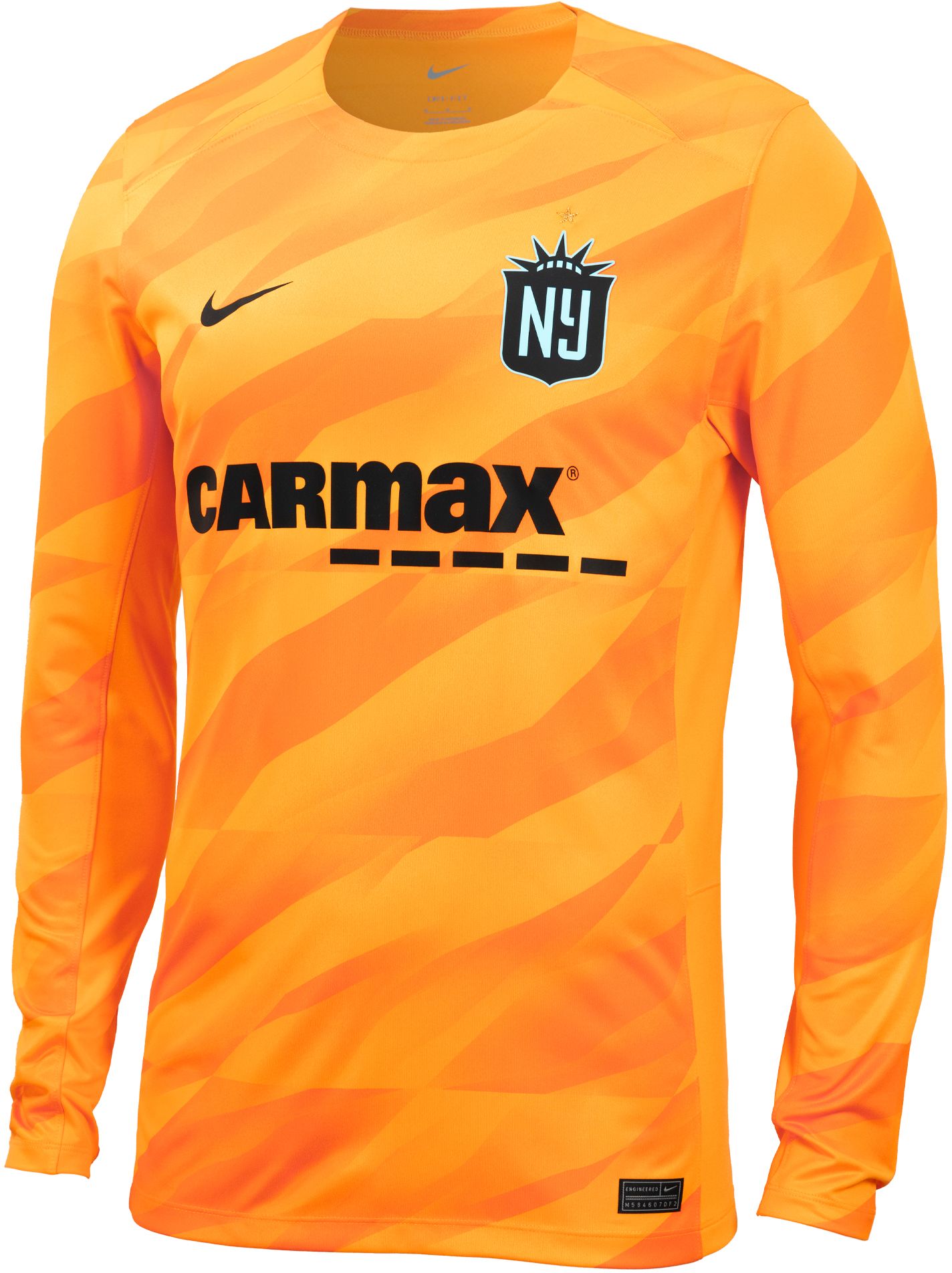 Nike Adult NJ/NY Gotham FC 2024 Orange Goalkeeper Jersey product image