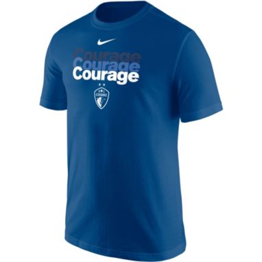 sorry, Nike Adult North Carolina Courage 2024 Repeat Blue T-Shirt is currently out of stock