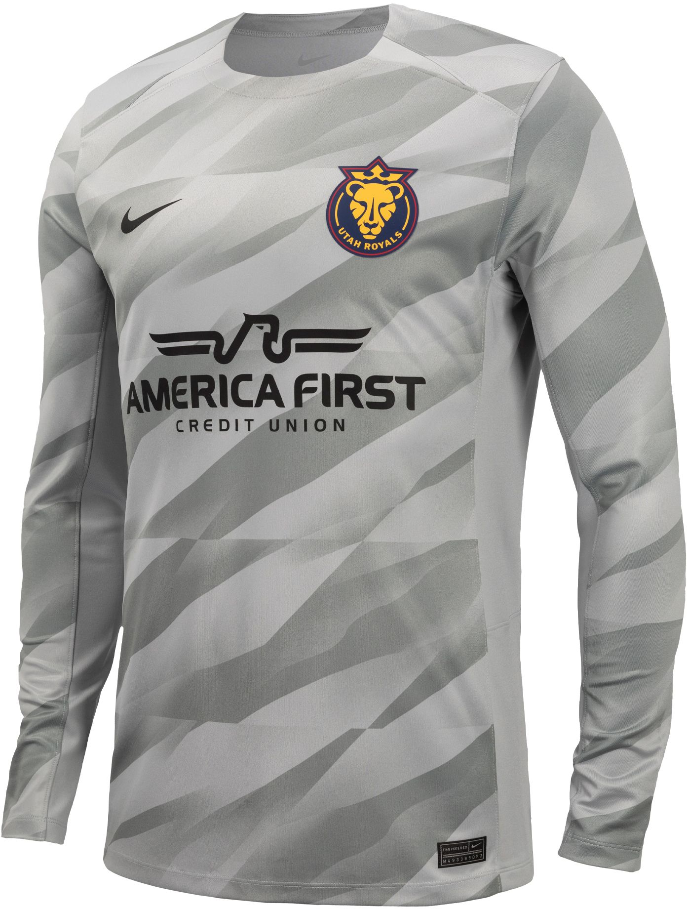 Nike Adult Utah Royals 2024 Grey Goalkeeper Jersey product image