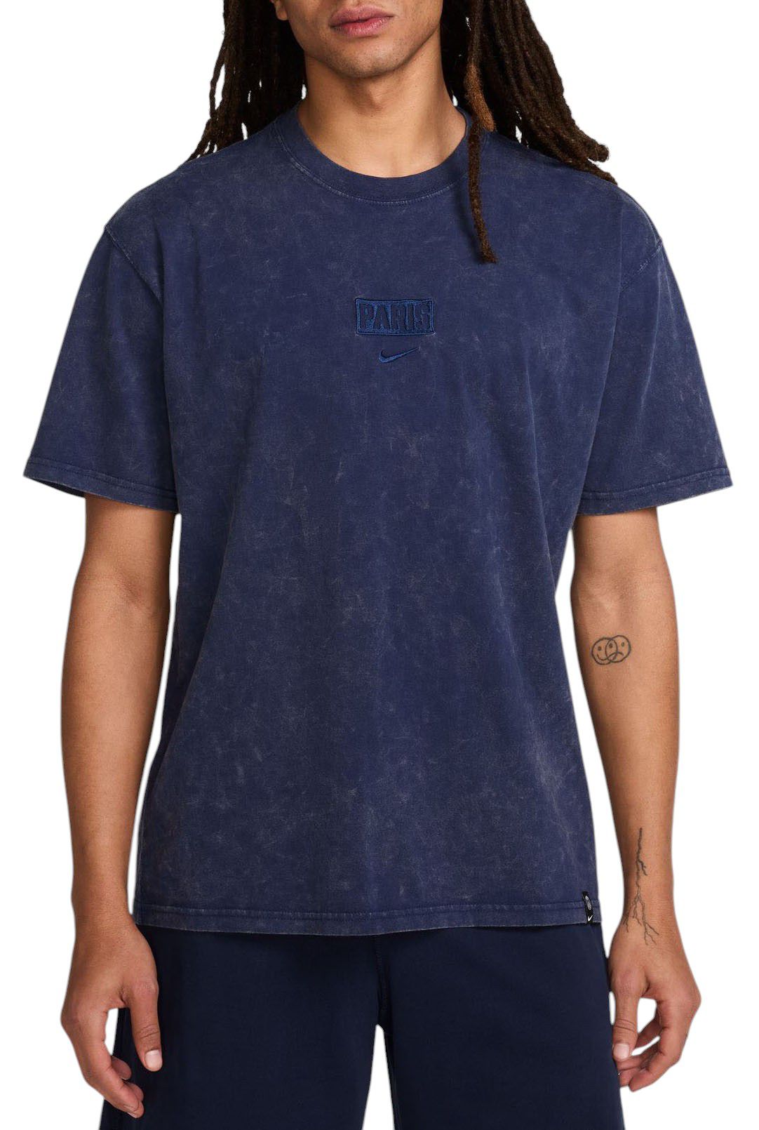 Nike Men's Paris Saint-Germain 2024 Navy Essential T-Shirt product image
