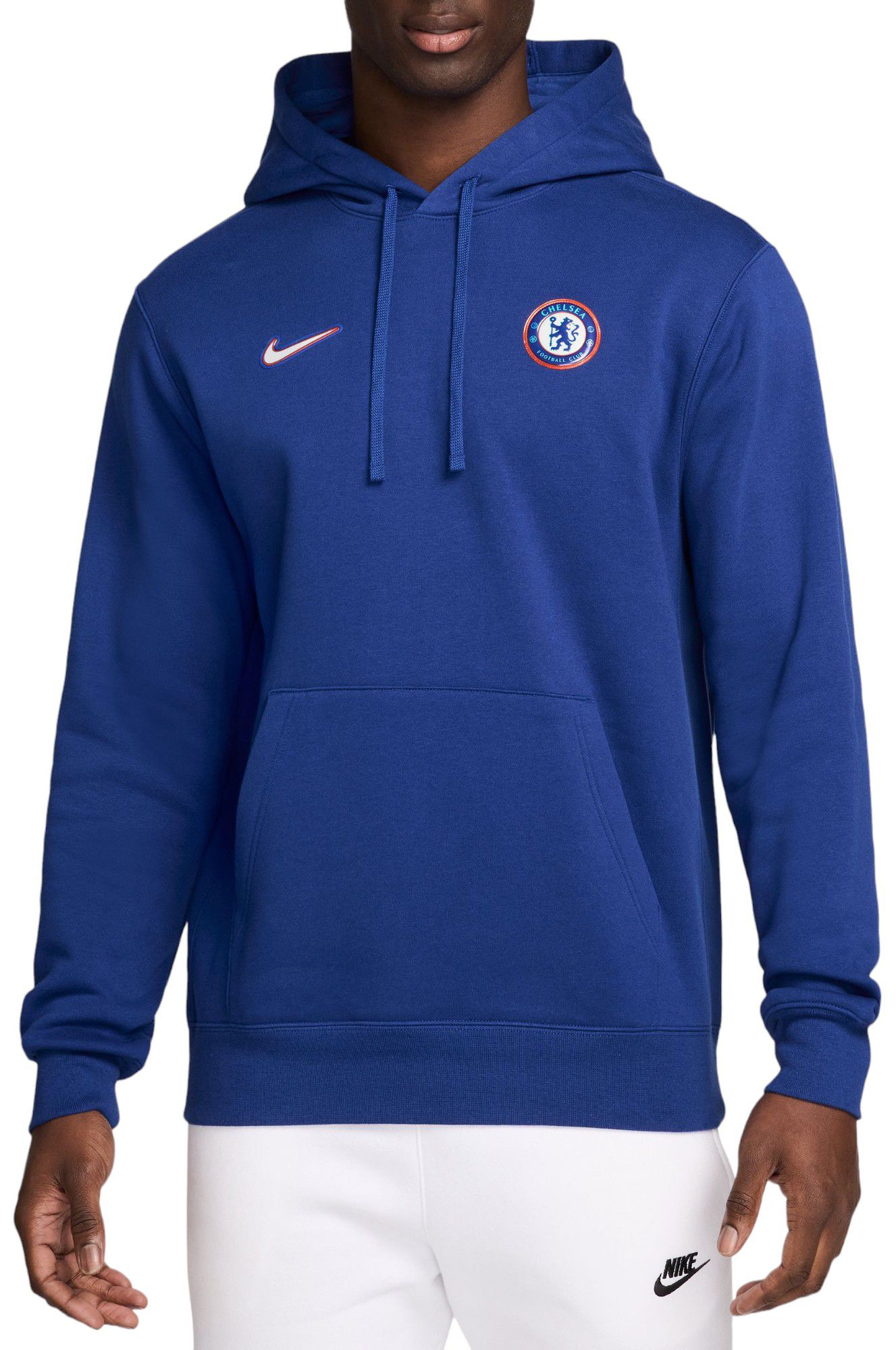 Nike Adult Chelsea FC 2024 Club Blue Pullover Hoodie product image