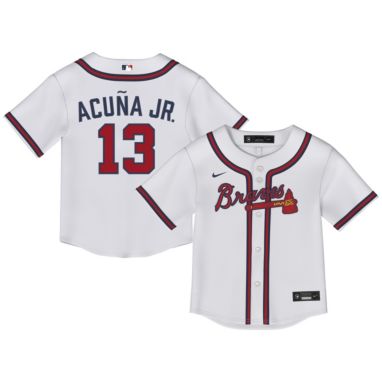 sorry, Nike Toddler Atlanta Braves White Ronald Acuna Jr. #13 Replica Jersey is currently out of stock