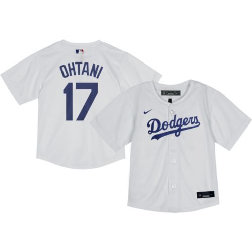 Nike Little Kids' Los Angeles Dodgers Shohei Ohtani #17 White Game