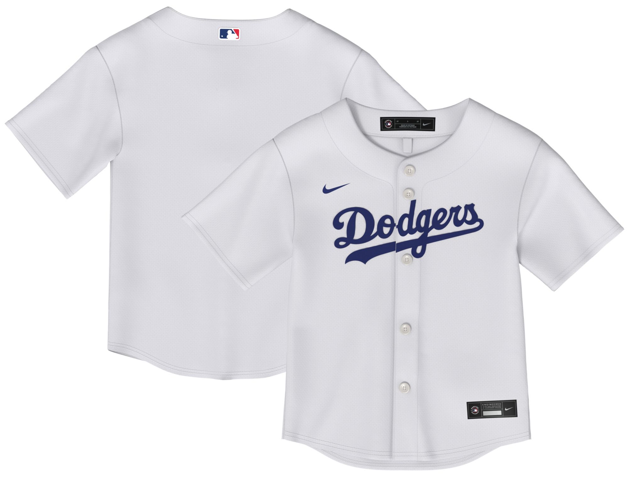 Nike Toddler Los Angeles Dodgers White Replica Jersey | Dick's