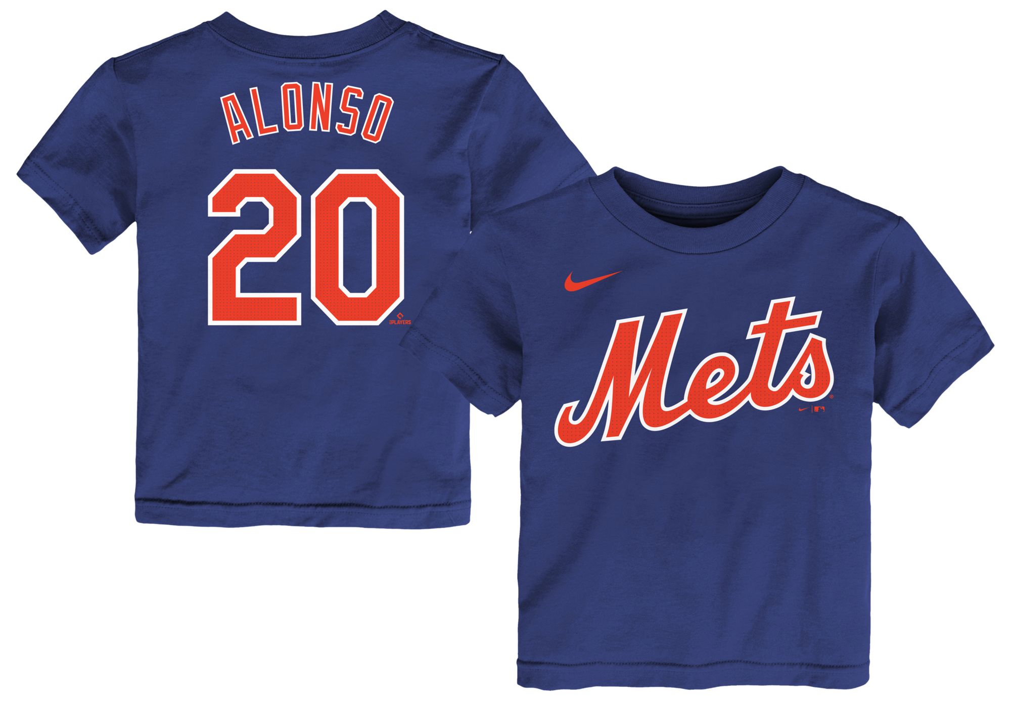 Nike Toddler New York Mets Pete Alonso #20 Blue T-Shirt product image
