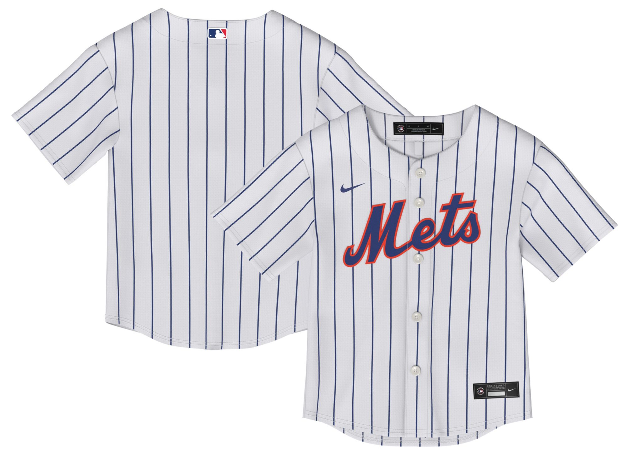 Nike Toddler New York Mets White Replica Jersey product image