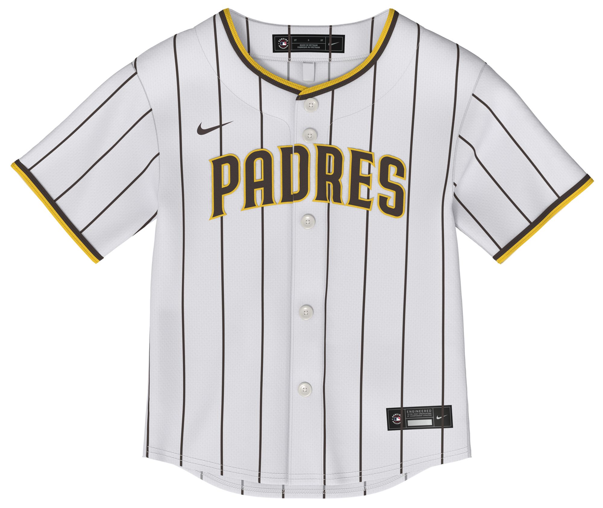 Nike Toddler San Diego Padres White Replica Jersey product image