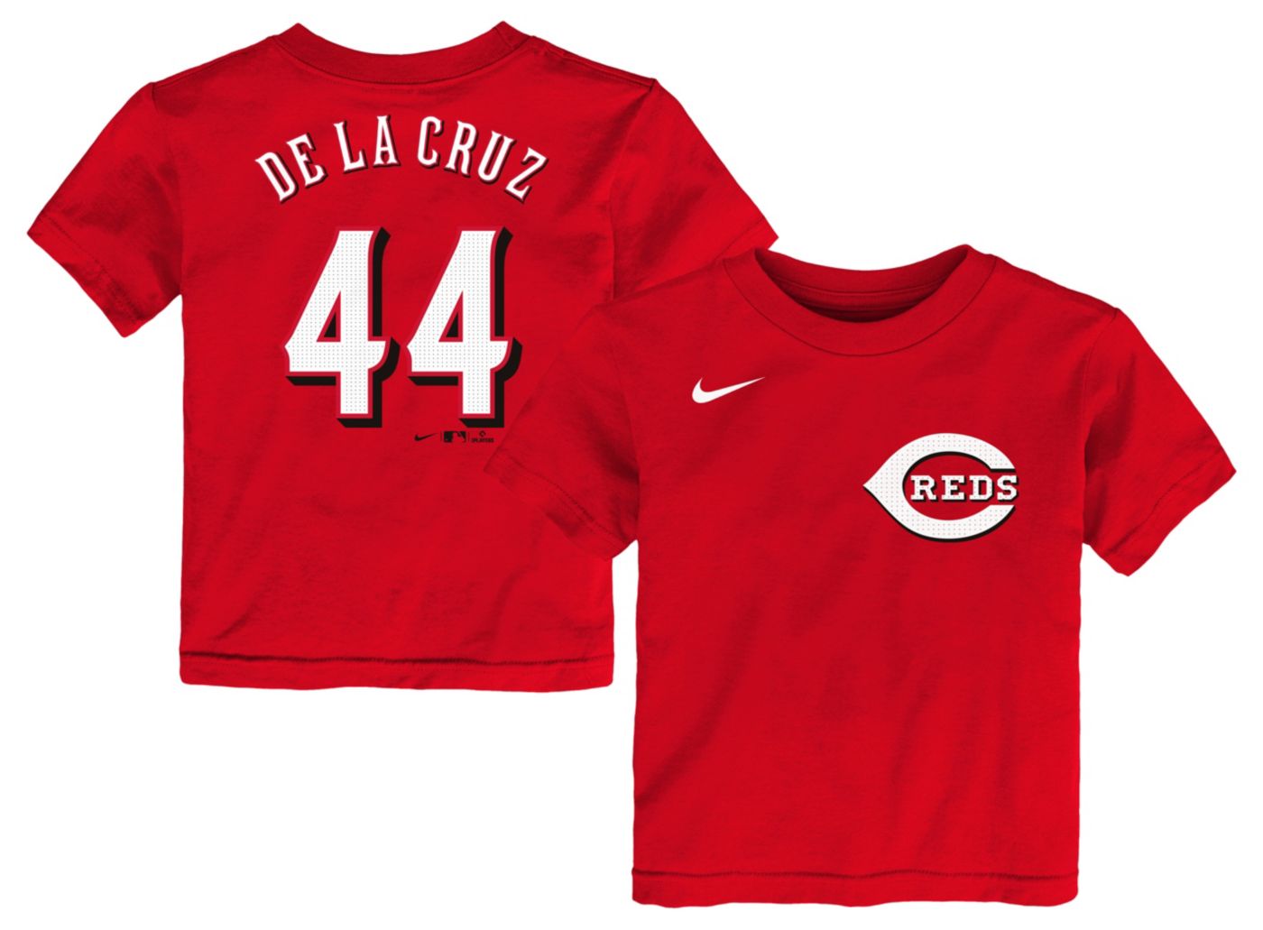 Nike Toddler Cincinnati Reds Elly De La Cruz 44 Red T Shirt Dick s Sporting Goods