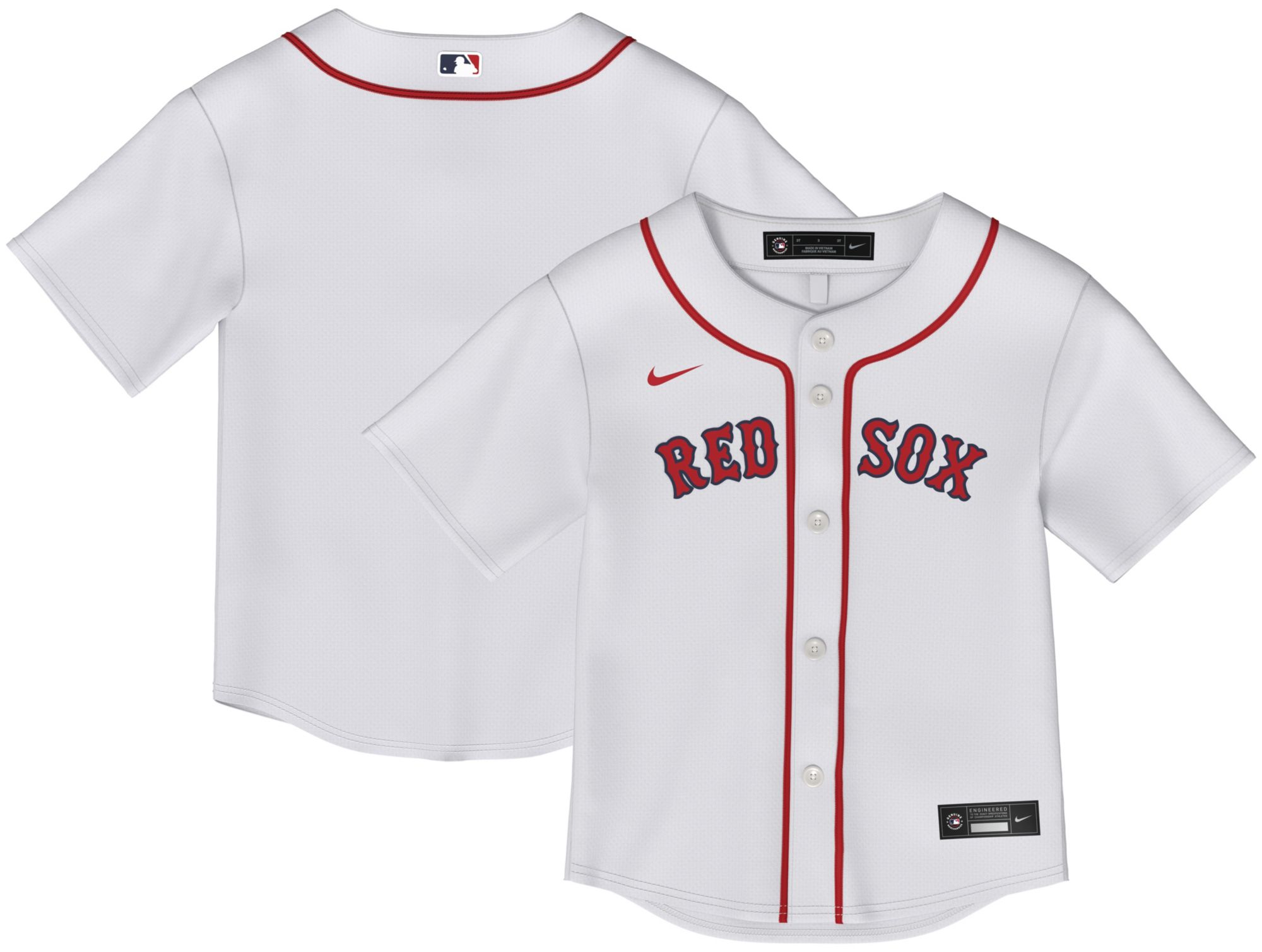 Nike Toddler Boston Red Sox White Replica Jersey product image