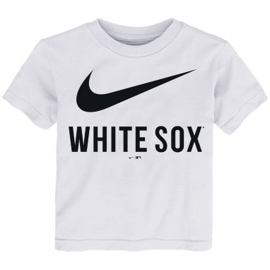 sorry, Nike Toddler Chicago White Sox White Swish Cotton T-Shirt is currently out of stock