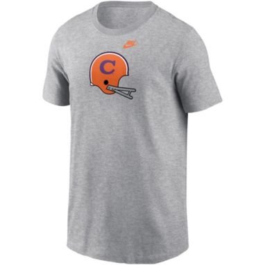 sorry, Nike Youth Clemson Tigers Grey Core Cotton Double Hit Helmet T-Shirt is currently out of stock