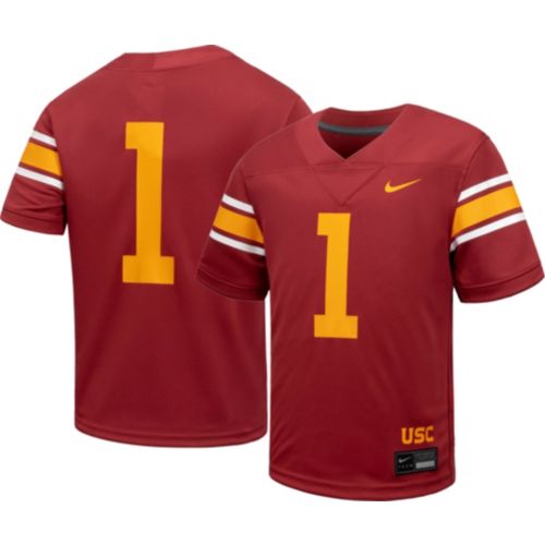 Nike Youth USC Trojans #1 Cardinal Replica Football Jersey