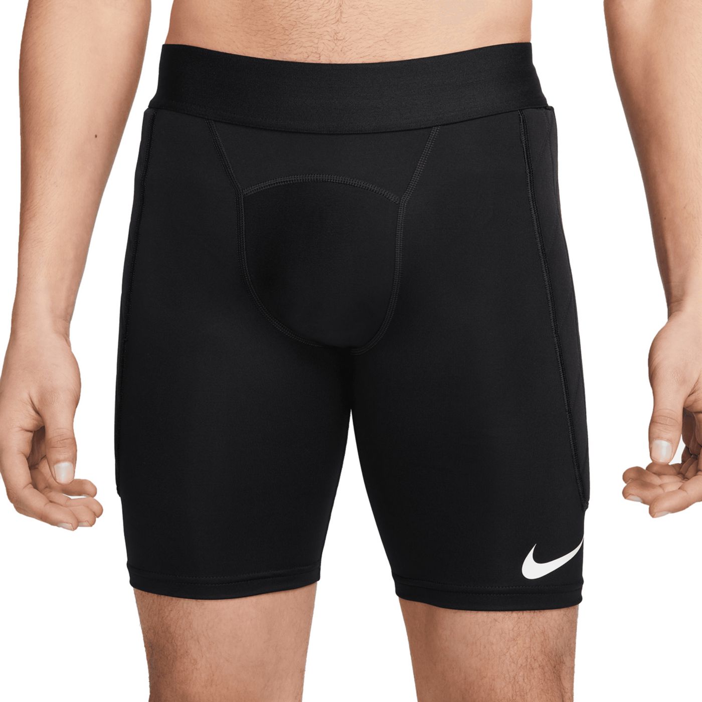 Nike goalkeeper shorts padded best sale