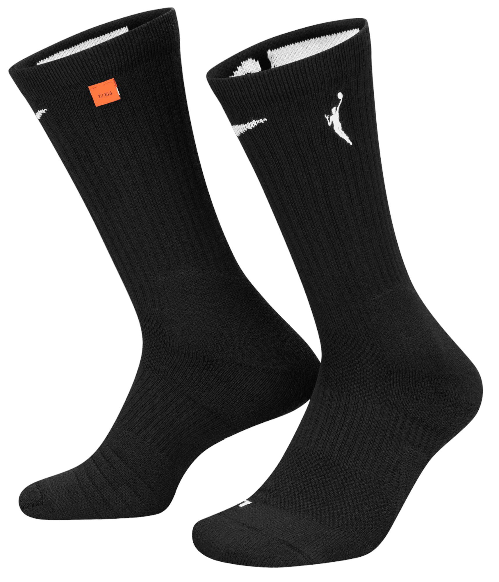 Nike Adult WNBA Black Elite Crew Sock product image