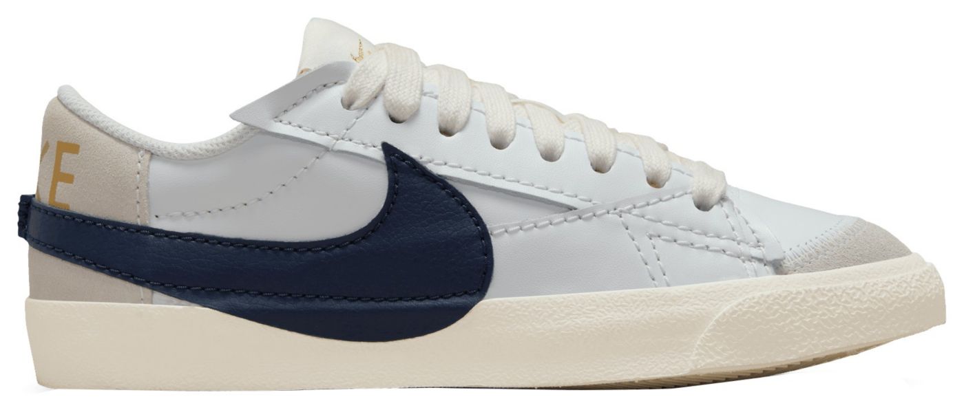 Nike Blazer Low '77 top Jumbo Women’s 9.5 Sanddrift/Light Silver/ Phantom/Medium Oli