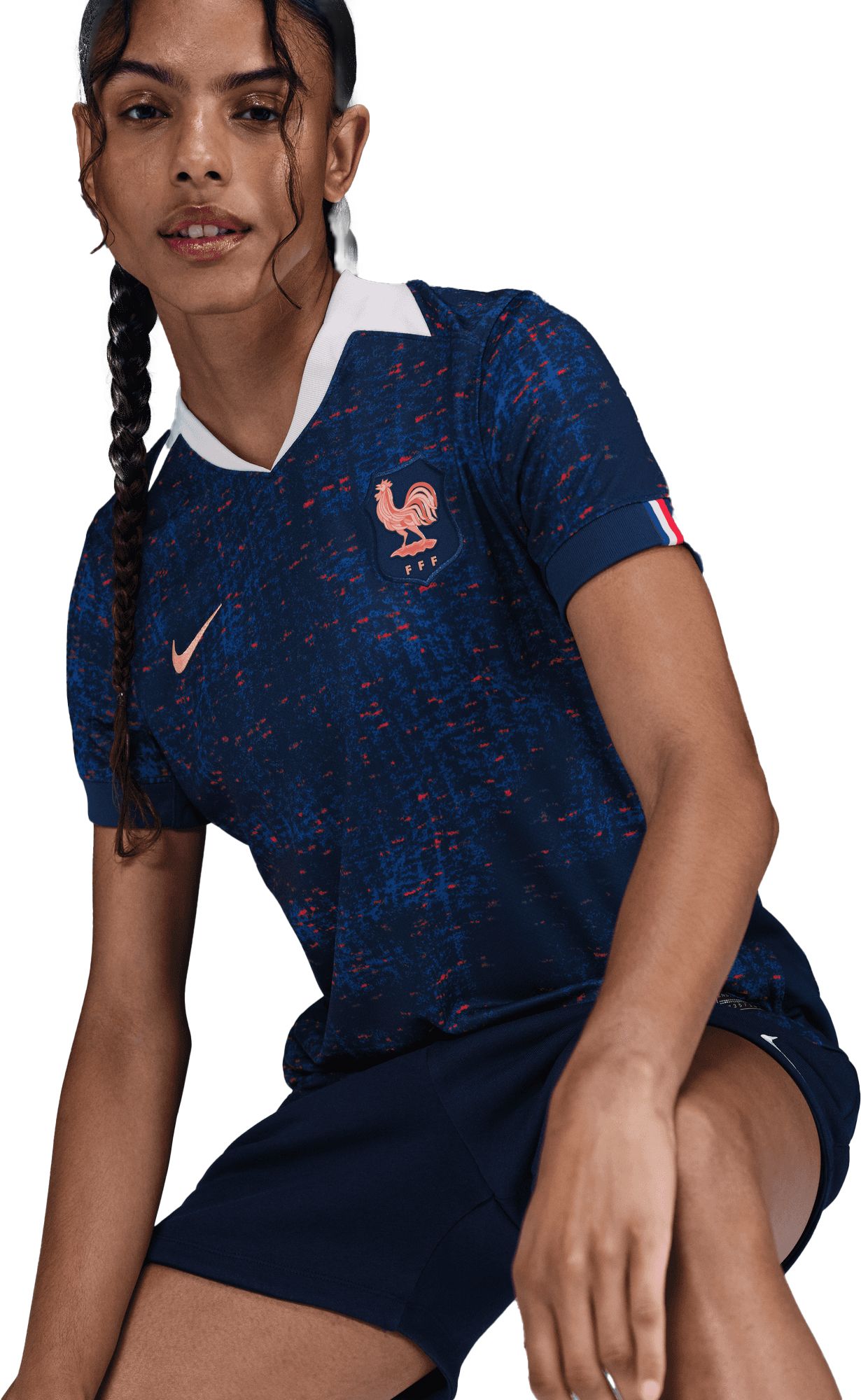 Nike Women's France 2025 Navy Home Replica Jersey product image