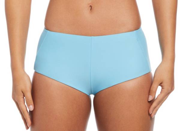 Sky-blue high-cut bikini bottom, Nike