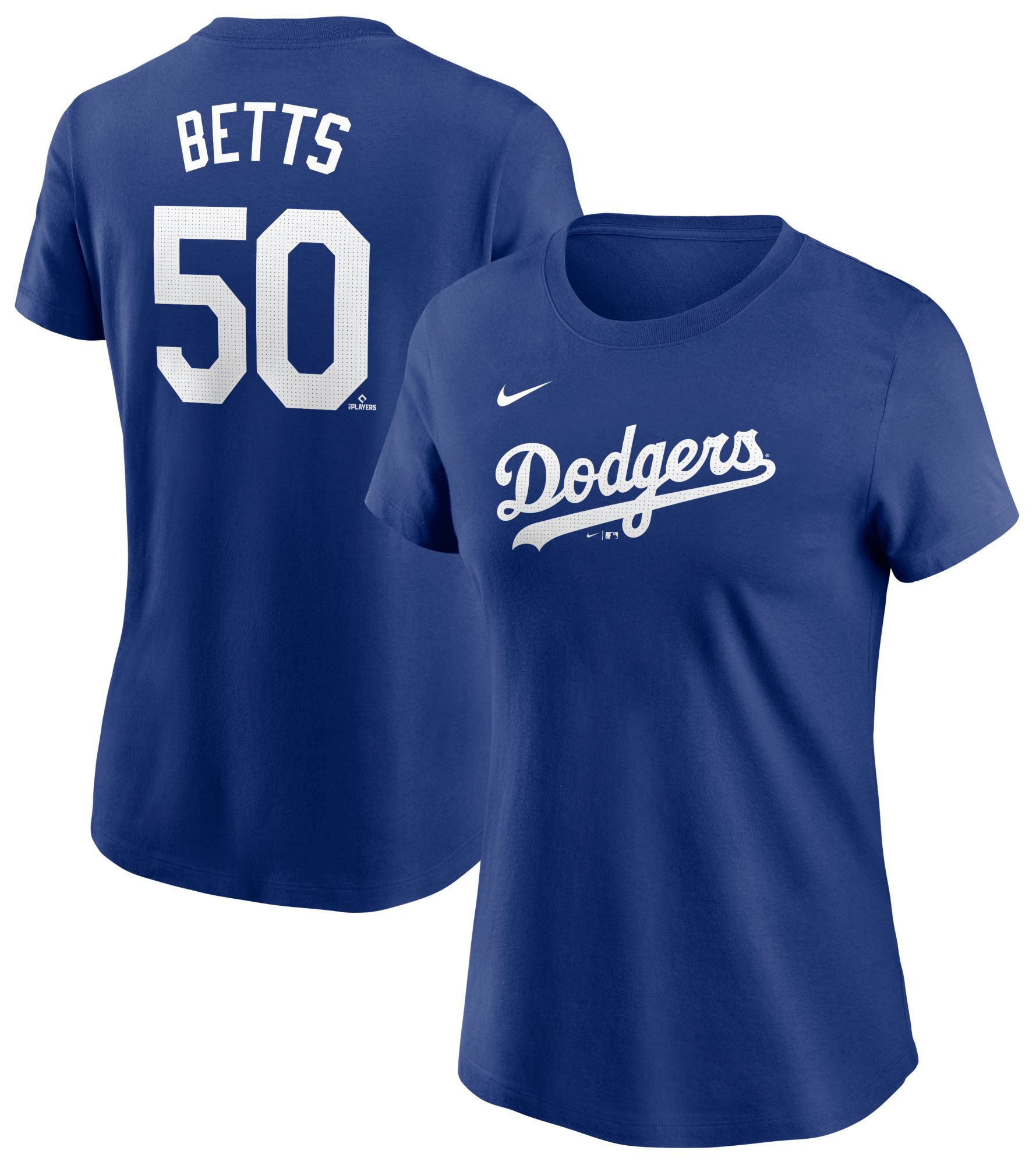 Nike Women's Los Angeles Dodgers Mookie Betts #50 Blue Home T-Shirt product image
