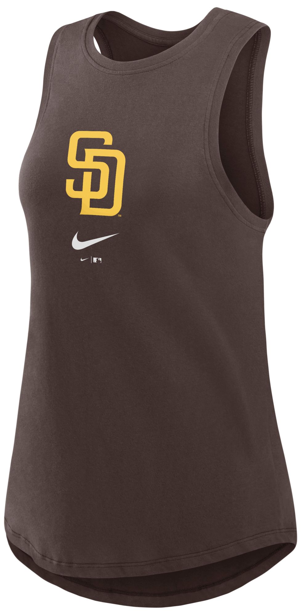 Nike Women's San Diego Padres Brown High Neck Tank Top product image