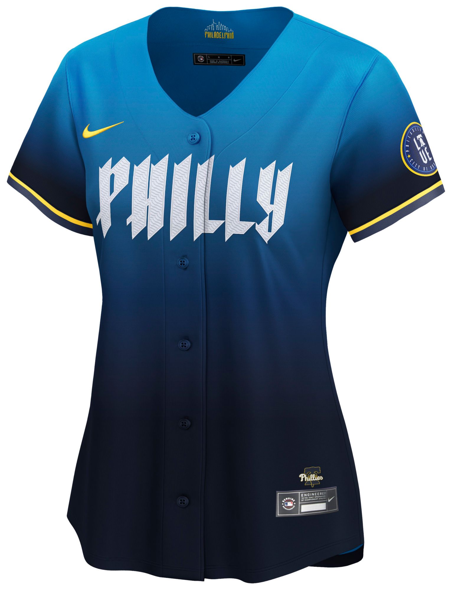 Nike Women's Philadelphia Phillies Blue City Connect Limited Jersey product image