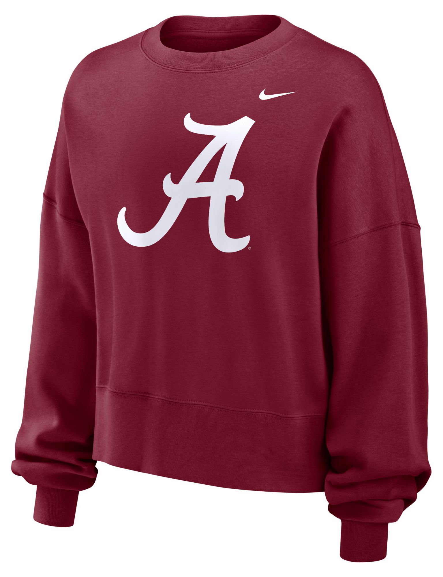 Nike Women's Alabama Crimson Tide Crimson Logo Oversized Crew Neck Sweatshirt product image