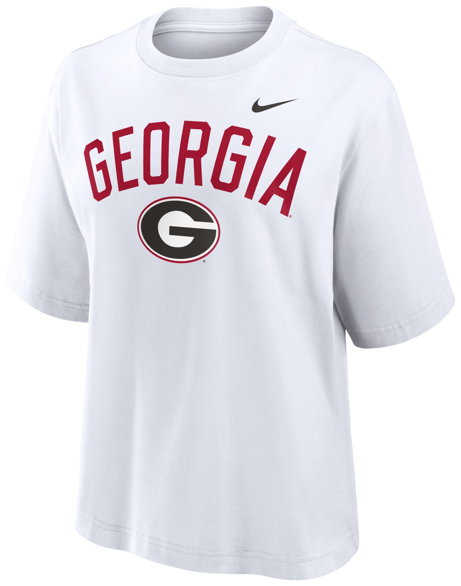 Nike Women's Georgia Bulldogs White Boxy T-Shirt product image