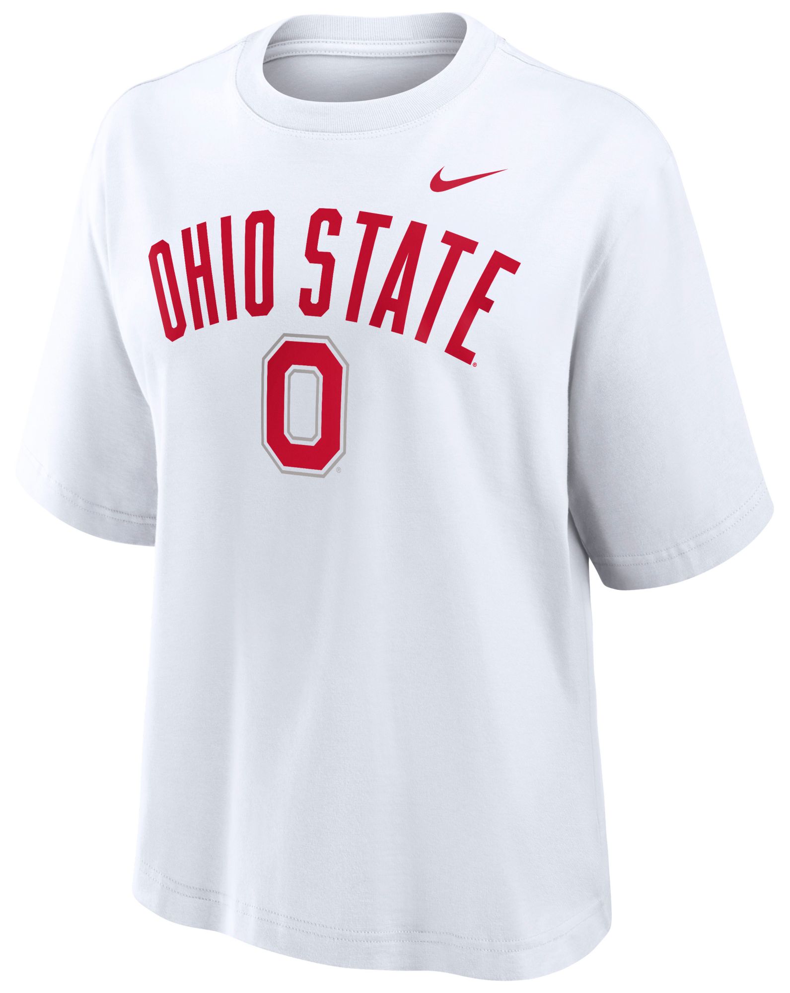 Nike Women's Ohio State Buckeyes White Boxy T-Shirt product image