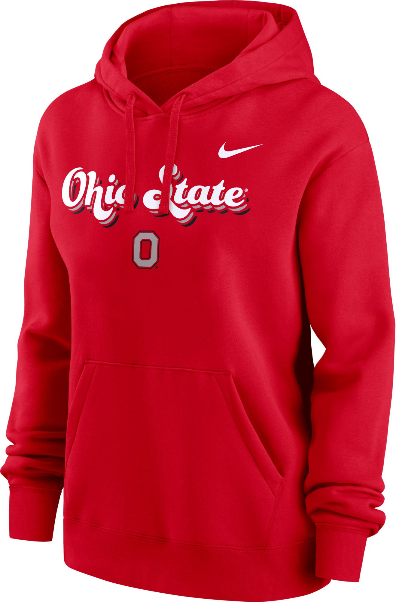 Nike Women's Ohio State Buckeyes Club Fleece Red Sweatshirt product image