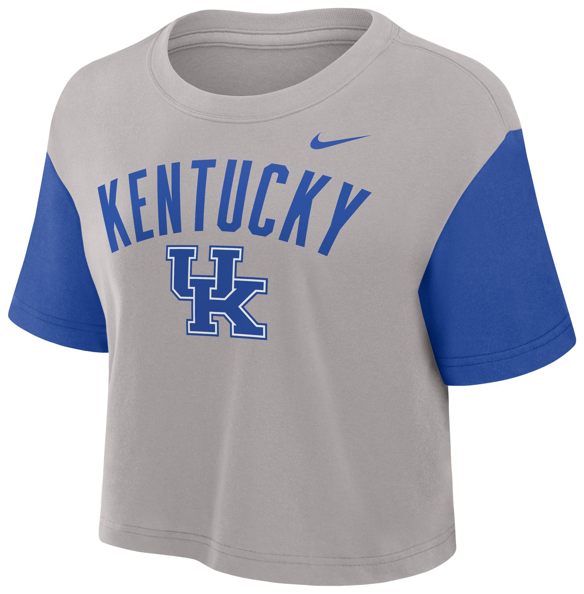 Nike Women's Kentucky Wildcats Color Block Grey T-Shirt product image
