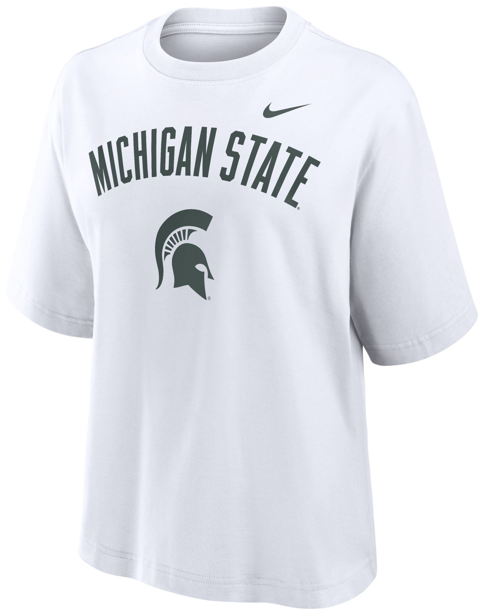 Nike Women's Michigan State Spartans White Boxy T-Shirt product image