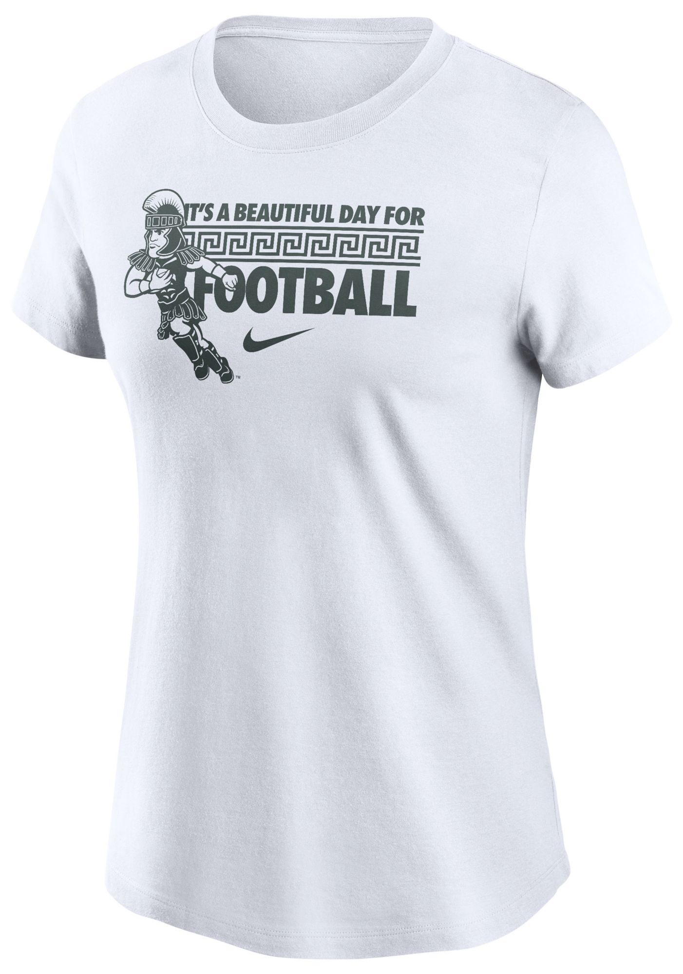 Nike Women's Michigan State Spartans White Old English T-Shirt product image