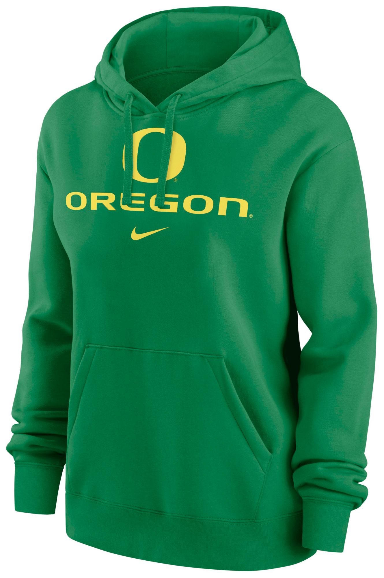 Nike Women's Oregon Ducks Green Club Fleece Pullover Hoodie product image