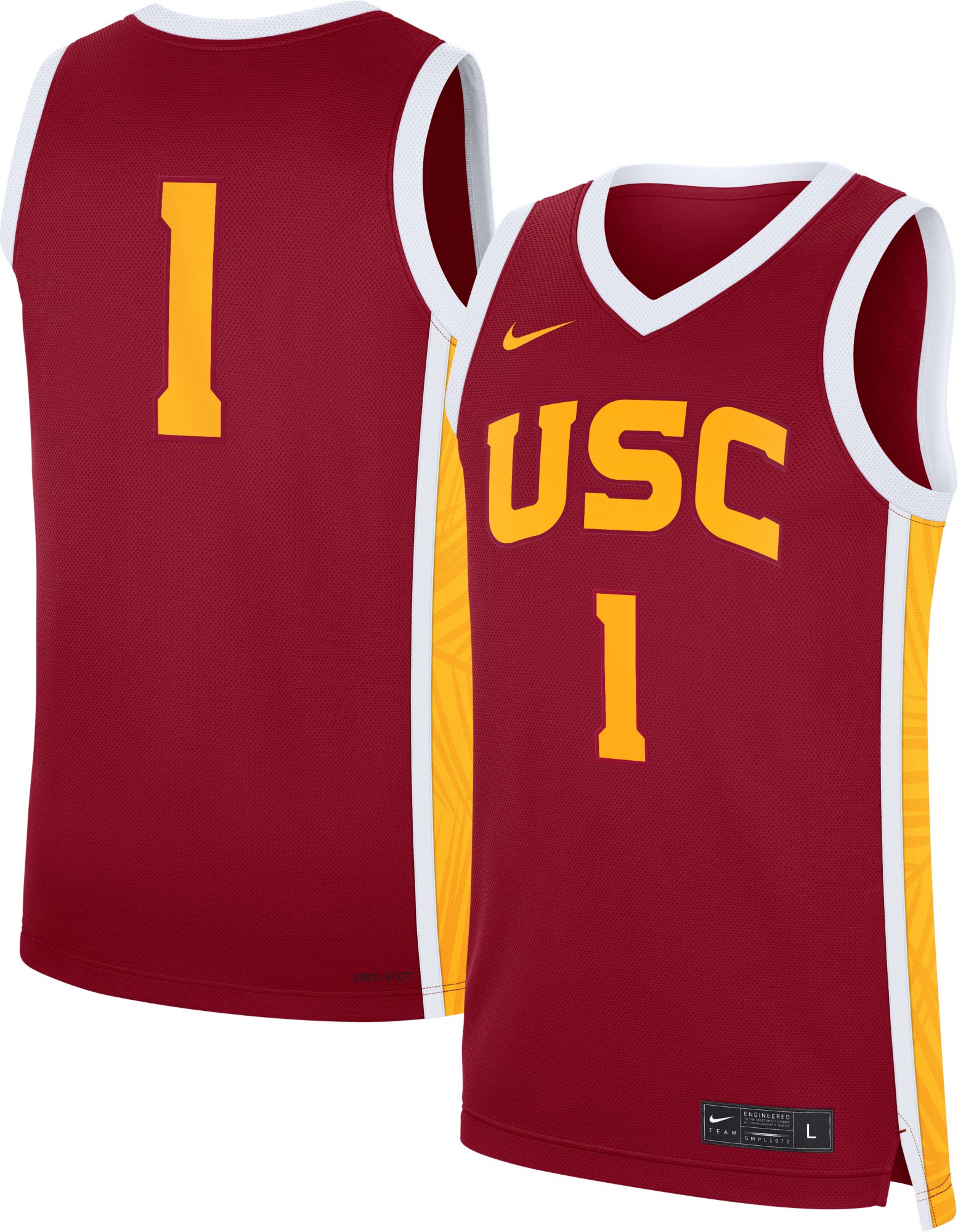 Nike Women's USC Trojans Cardinal Replica Basketball Jersey product image