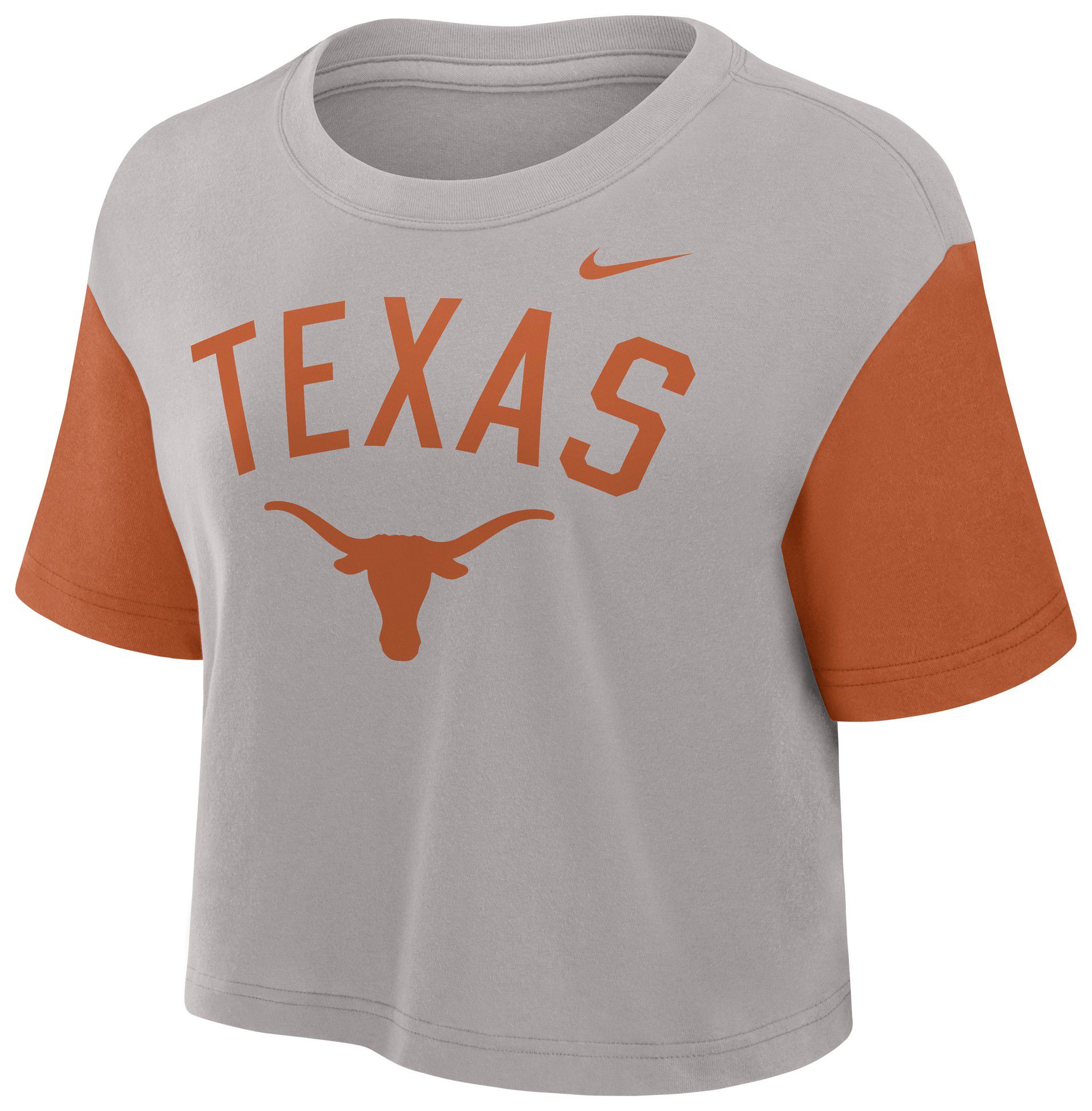 Nike Women's Texas Longhorns Color Block Grey T-Shirt product image
