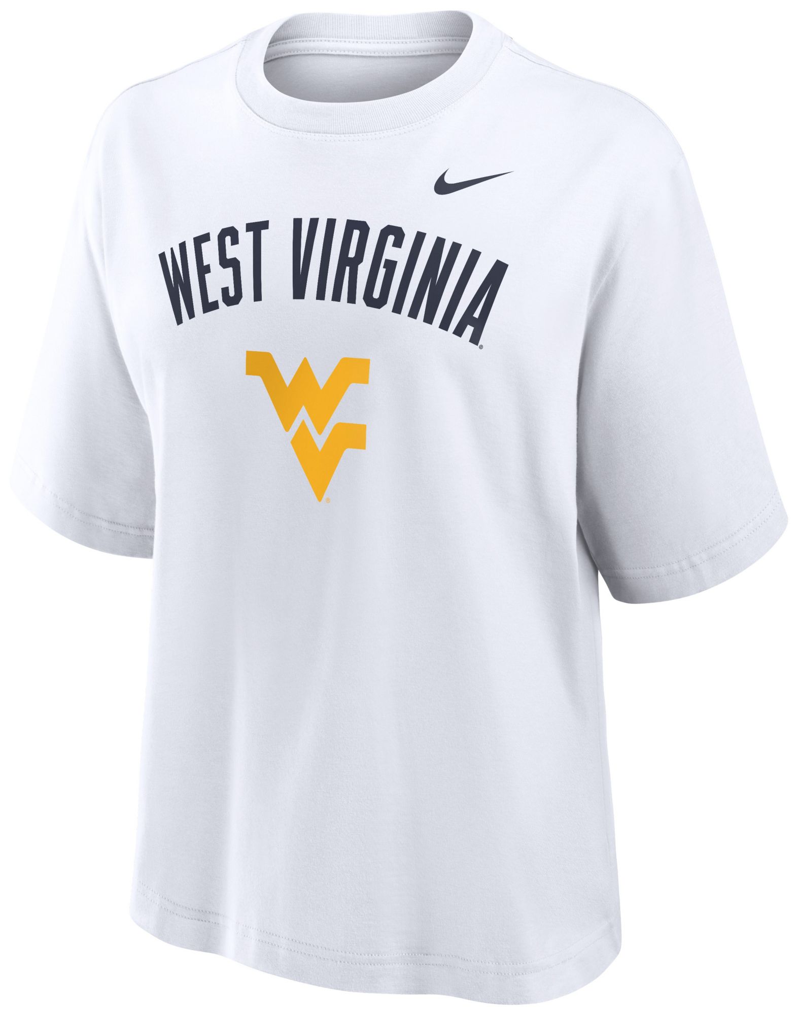 Nike Women's West Virginia Mountaineers White Boxy T-Shirt product image