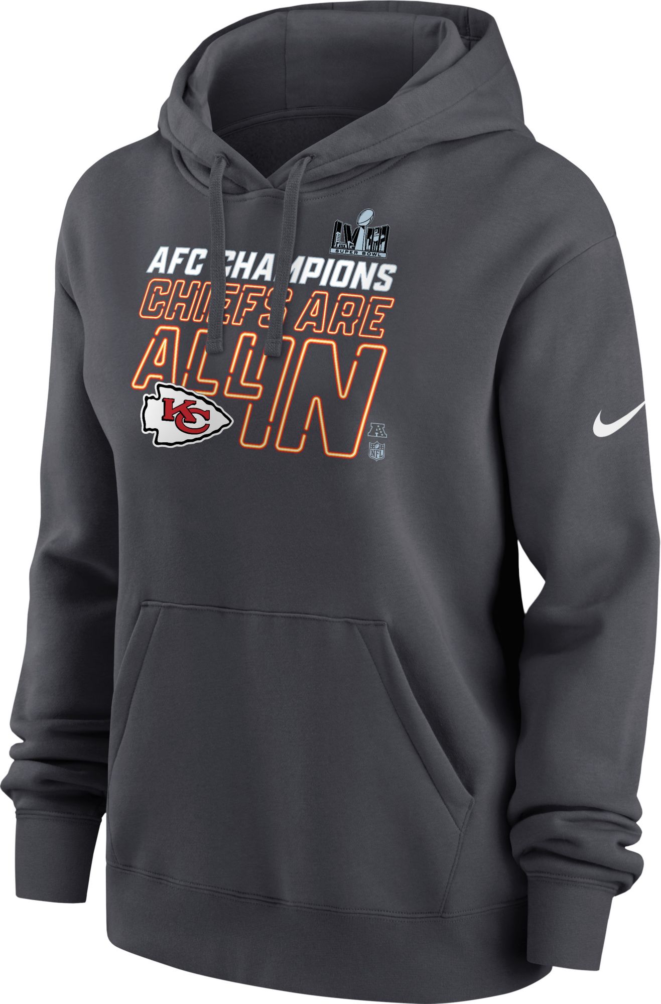 Nike Women's 2024 Afc Conference Champions Kansas City Chiefs Locker