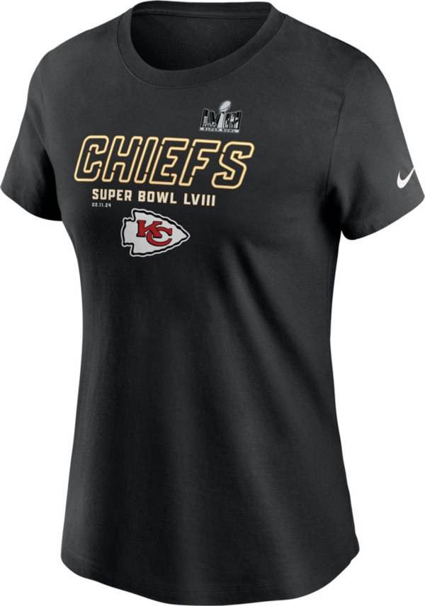 Nike Women's 2024 Super Bowl LVIII Bound Kansas City Chiefs Iconic T-Shirt