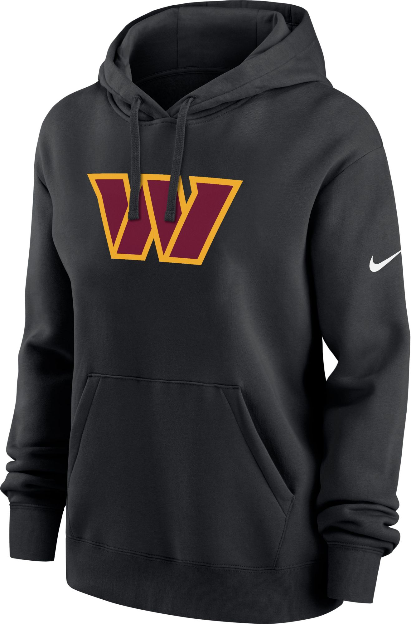 Nike Women's Washington Commanders Black Logo Club Pullover Hoodie product image
