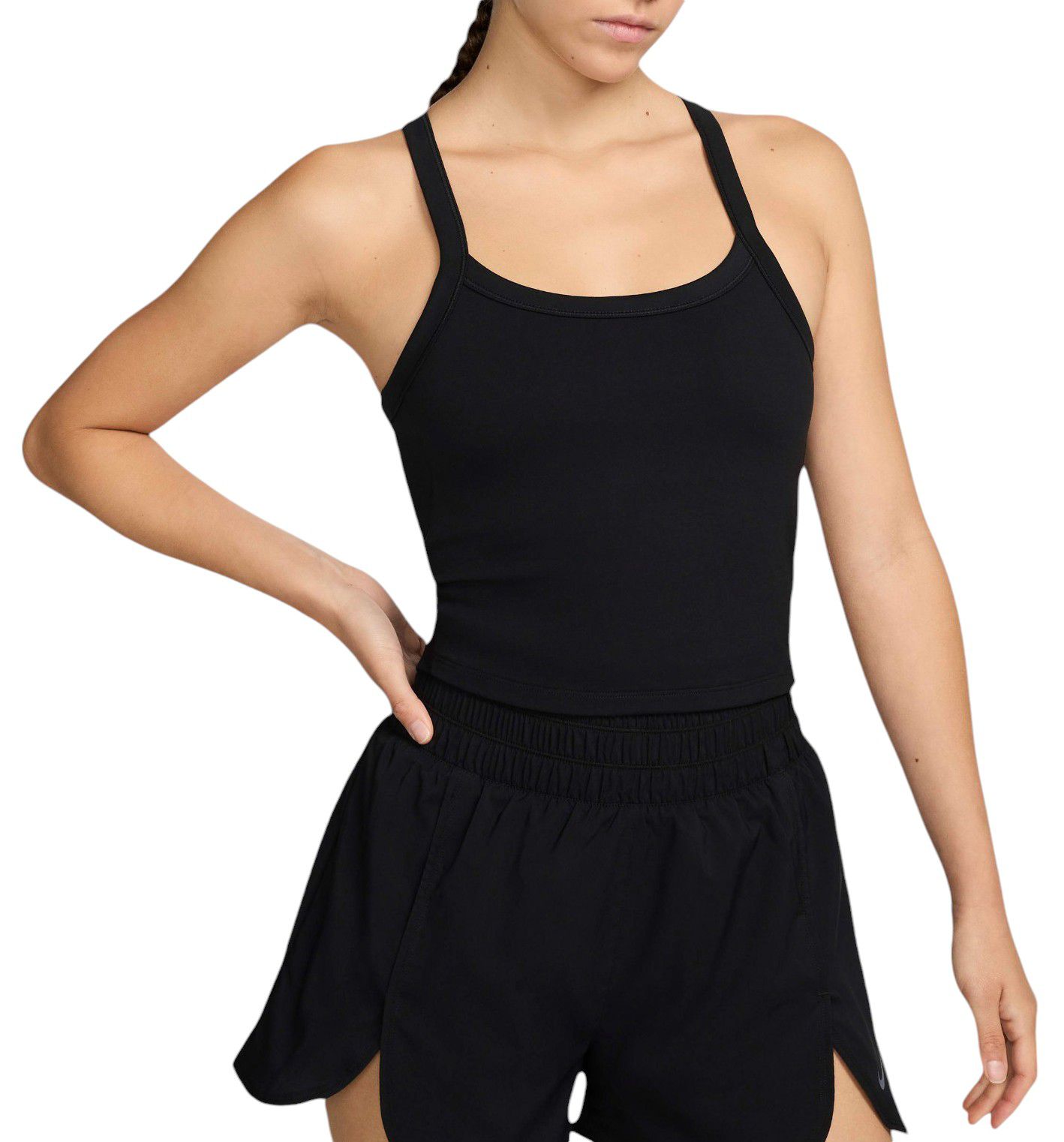 Nike Women's One Fitted Dri-FIT Strappy Cropped Tank Top product image