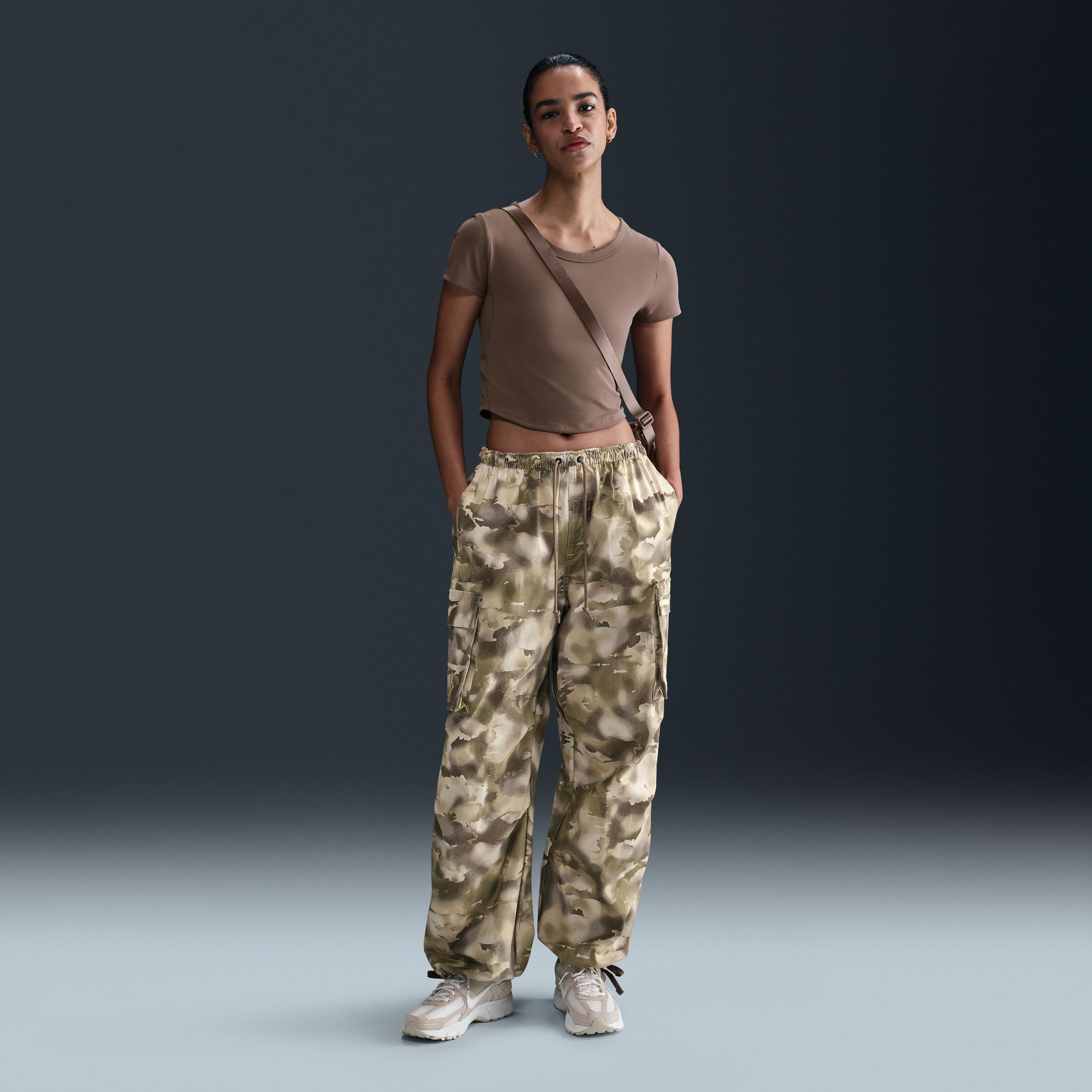 Nike Women's Sportswear Camo Cargo Pants product image