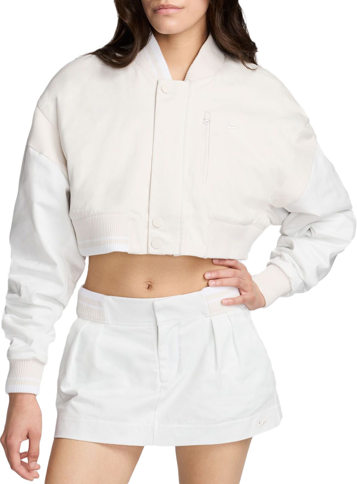 Nike Women's Sportswear Destroyer Cropped Canvas Jacket product image