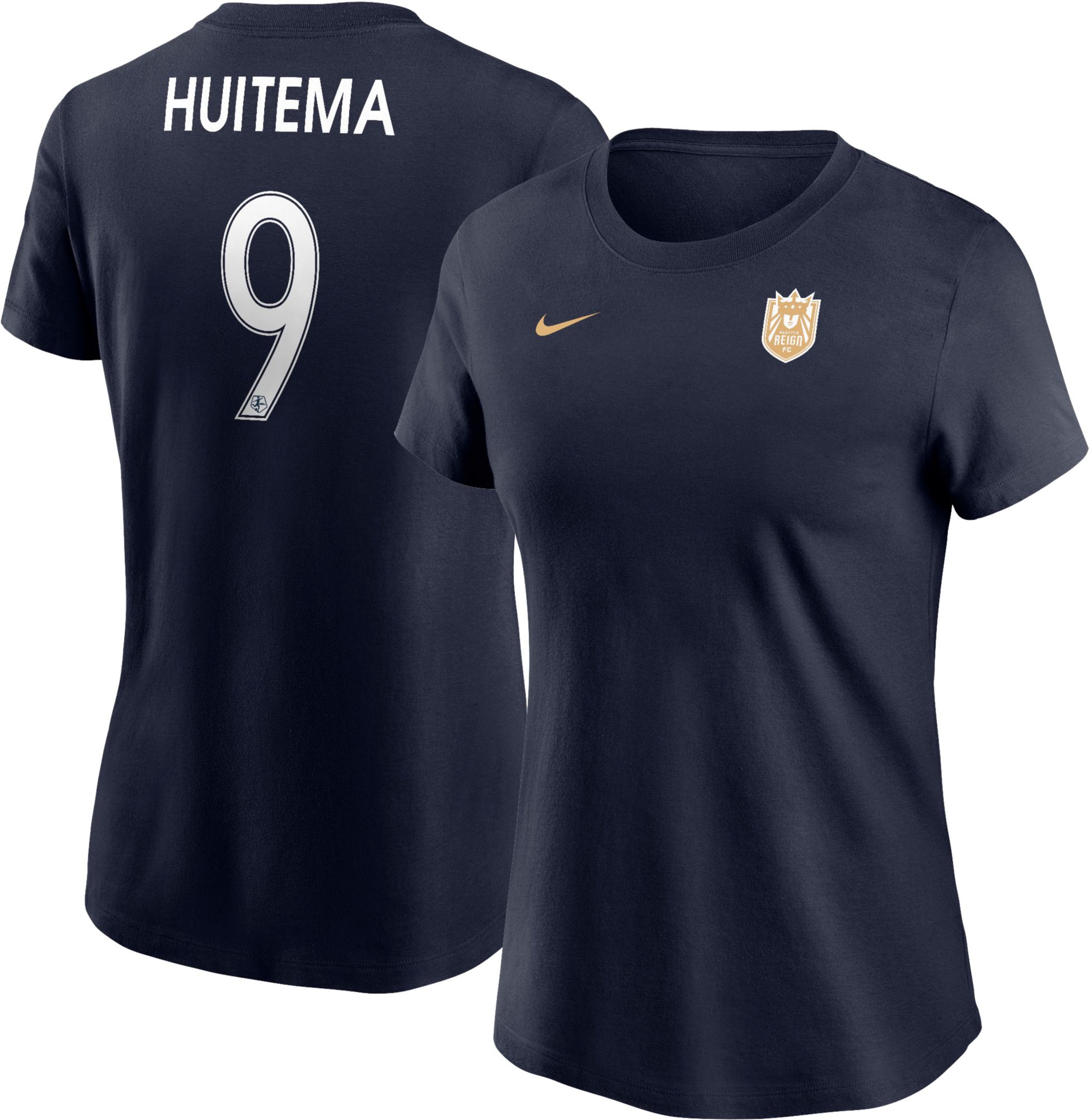 Nike Women's Seattle Reign FC Jordyn Huitema #9 Navy T-Shirt product image
