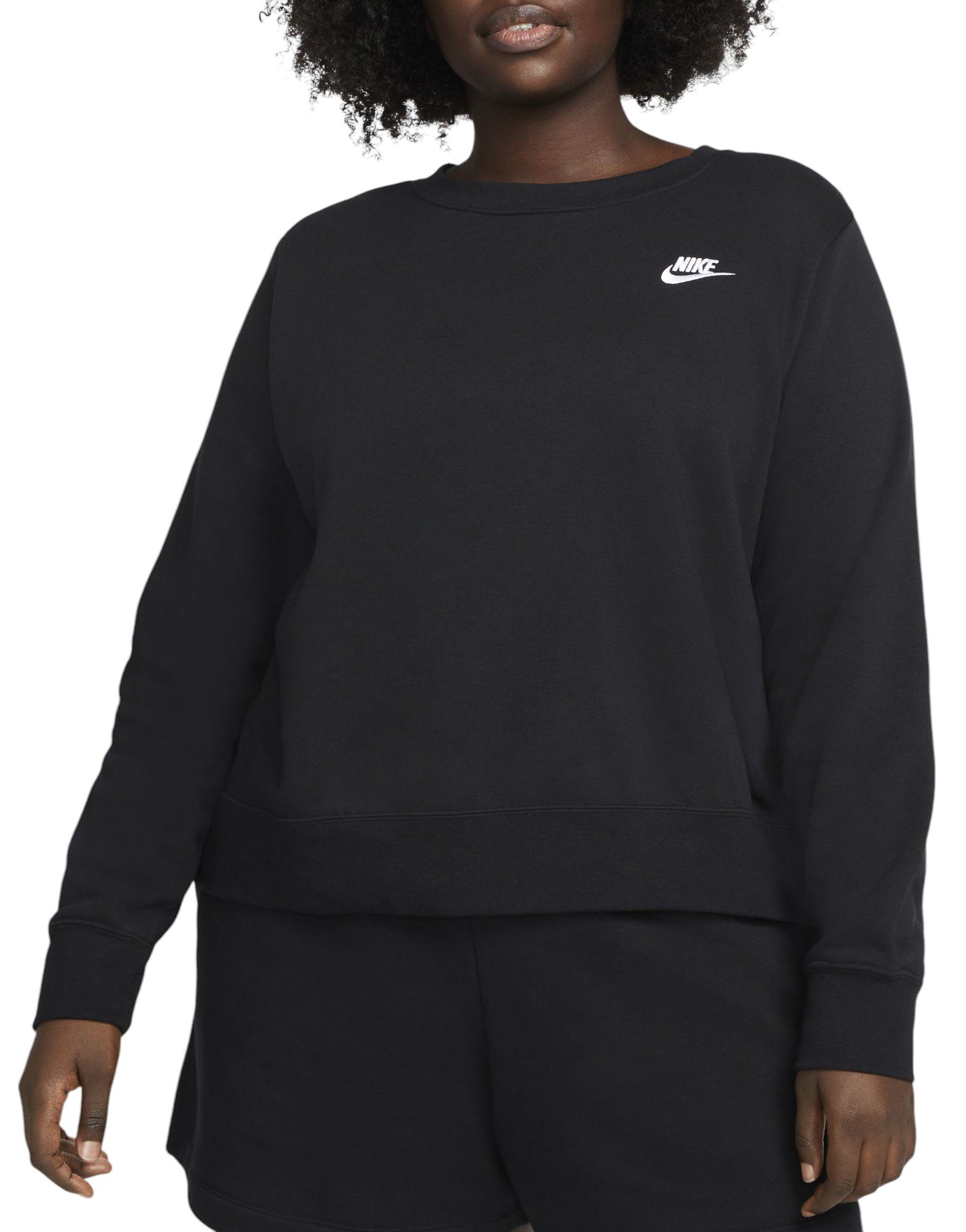 Nike Women's Sportswear Club Fleece Oversized Crewneck Sweatshirt (Plus Size) product image