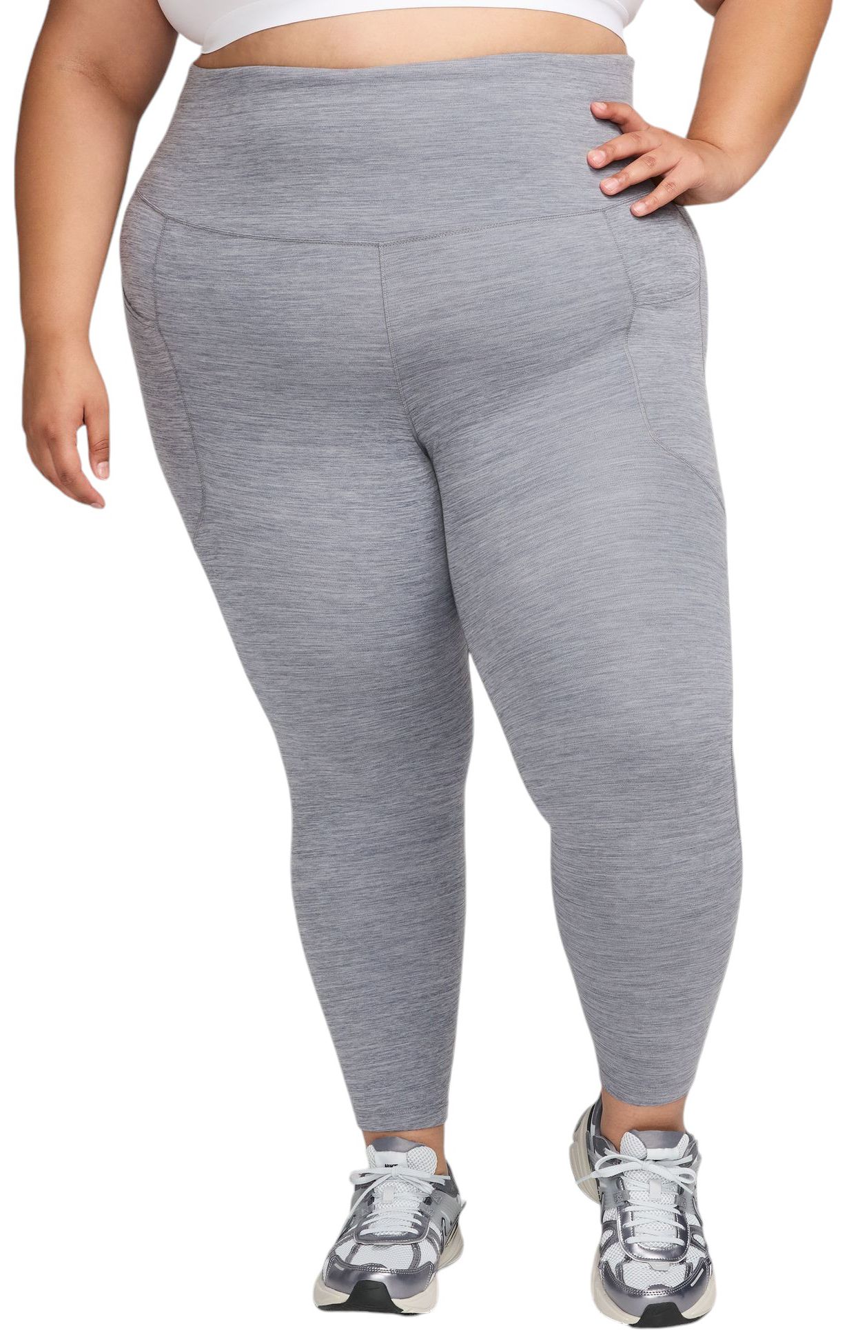 Nike Women's One High-Waisted 7/8 Leggings with Pockets (Plus Size) product image