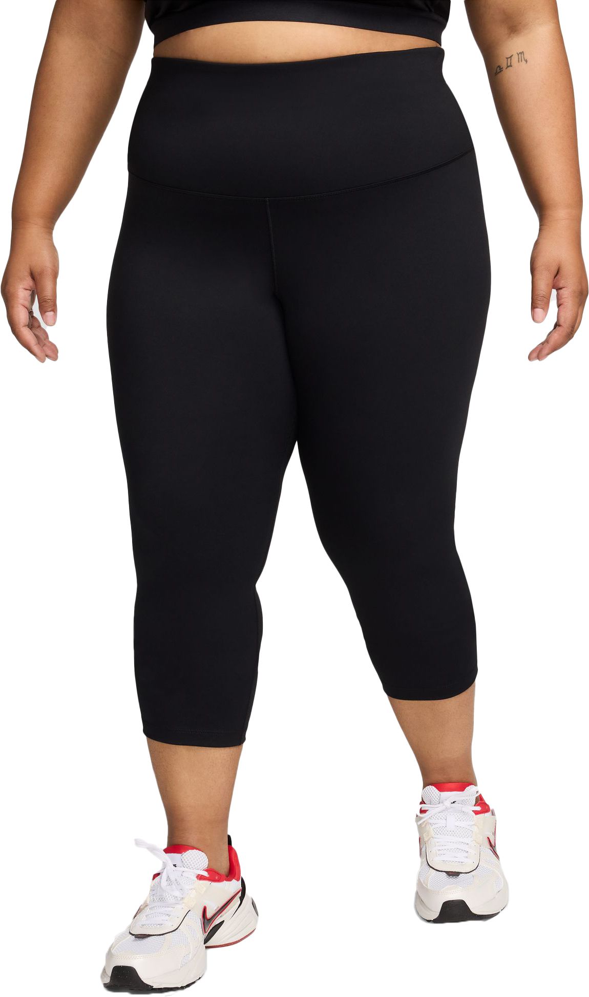 Nike Women's One High-Waisted Crop Leggings (Plus Size) product image
