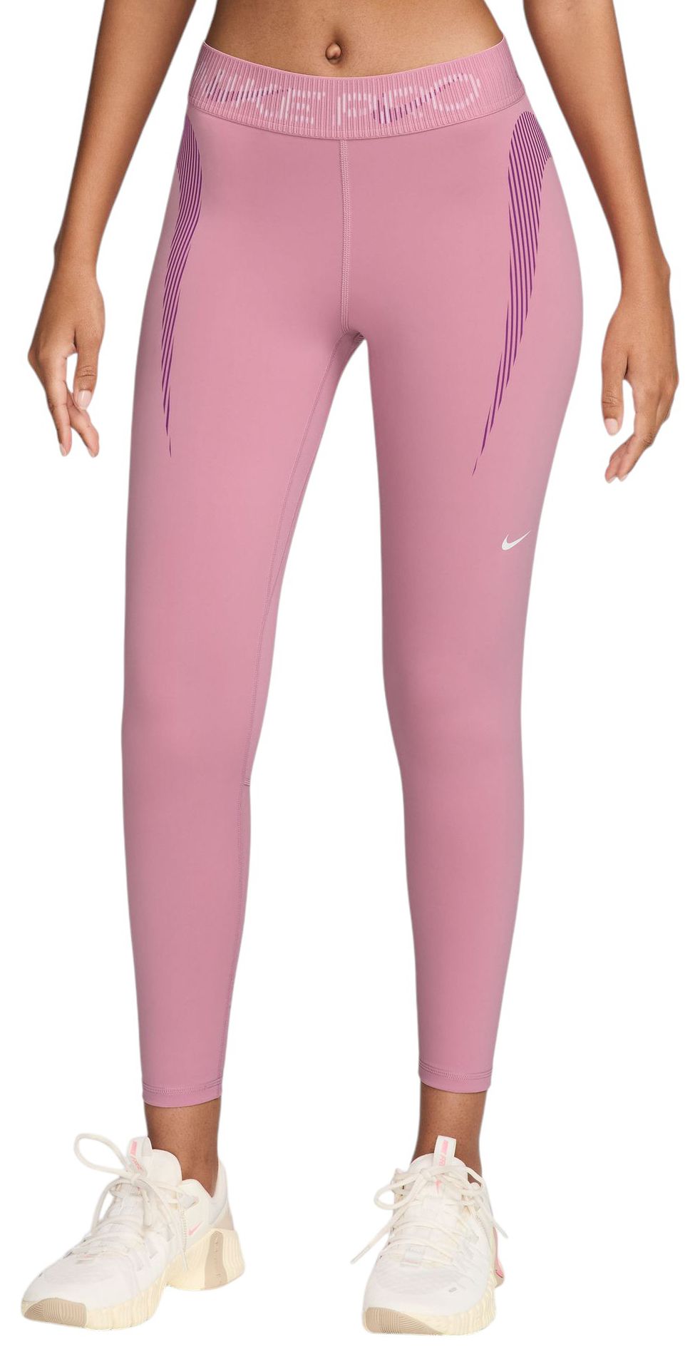 Nike Women's Pro Mid-Rise 7/8 Graphic Leggings product image